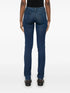 embroidered-logo skinny jeans